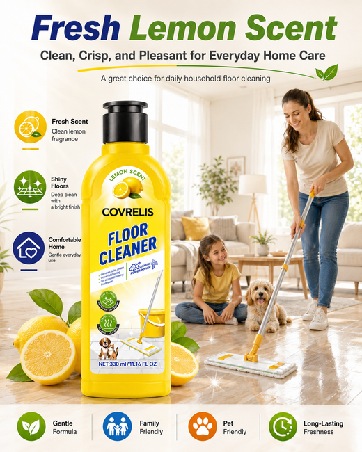 COVERLIS Floor Cleaner - Lemon Scent Household Floor Cleaning Solution customer image 6