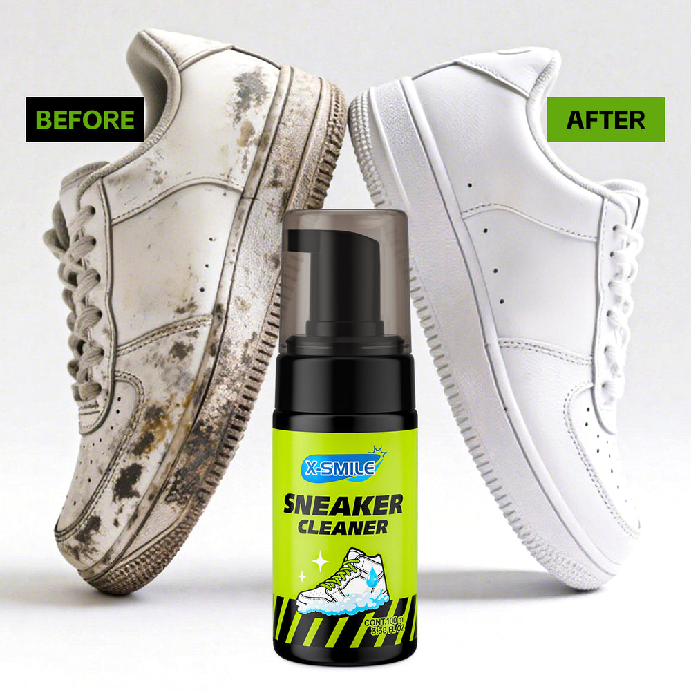 X-SMILE Sneaker Cleaner Kit - 4 Piece Shoe Cleaning Set