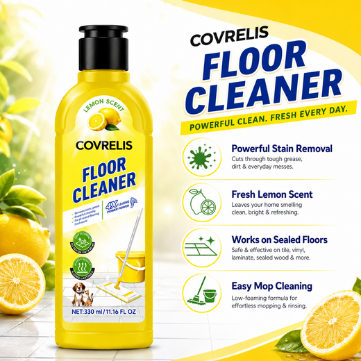 COVERLIS Floor Cleaner - Lemon Scent Household Floor Cleaning Solution customer image 2