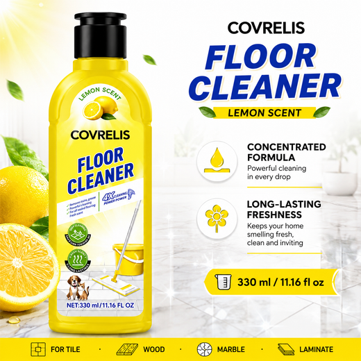 COVERLIS Floor Cleaner - Lemon Scent Household Floor Cleaning Solution customer image 1