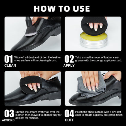 X-SMILE Neutral Mink Oil Leather Care & Repair Kit