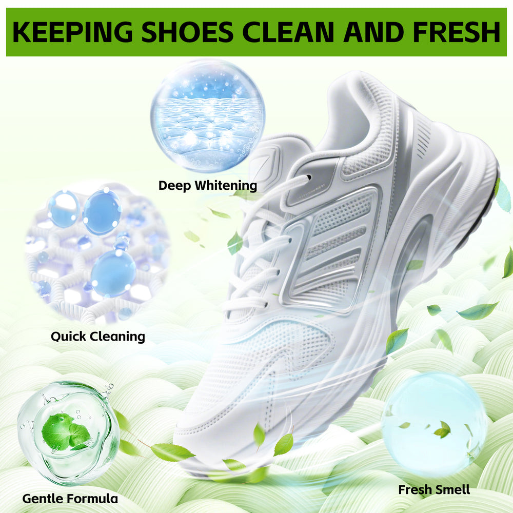 X-SMILE Sneaker Cleaner Kit - 4 Piece Shoe Cleaning Set