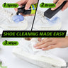 X-SMILE Sneaker Cleaner Kit - 4 Piece Shoe Cleaning Set